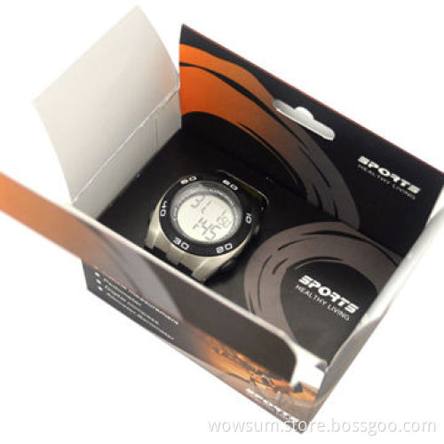 Heart Rate Monitor Watch, Calorie Counter/5.3kHz Chest Belt/Maximum and Average Heart Rate/Stopwatch